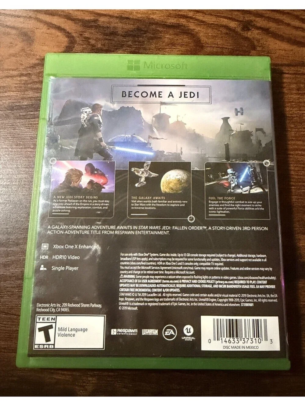 Star Wars Jedi: Fallen Order - Microsoft Xbox One TESTED